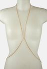 Missguided - Gold Gold Look Curb Chain Bodychain Missguided - Gold Gold Look Curb Chain Bodychain