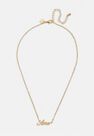Missguided - Gold Gold Look Amor Pendant Necklace Missguided - Gold Gold Look Amor Pendant Necklace
