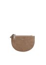 Mango - medium brown Croc- effect zipper purse, Women Mango - medium brown Croc- effect zipper purse, Women
