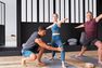 DOMYOS - Extra Large Seamless Long Dynamic Yoga Sports Bra, Dark Petrol Blue DOMYOS - Extra Large Seamless Long Dynamic Yoga Sports Bra, Dark Petrol Blue