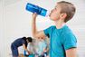 DOMYOS - 8-9Y S500 Boys' Gym Breathable Synthetic Shorts - Whale Grey DOMYOS - 8-9Y S500 Boys' Gym Breathable Synthetic Shorts - Whale Grey