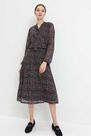 Mohito - Midi Dress In Print - Brown Mohito - Midi Dress In Print - Brown