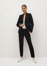 Mango - navy Fitted essential suit jacket Mango - navy Fitted essential suit jacket