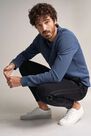 Salsa Jeans - Blue Cotton sweater Salsa Jeans - Blue Cotton sweater