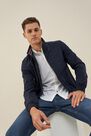 Salsa Jeans - Blue Windproof nylon jacket Salsa Jeans - Blue Windproof nylon jacket