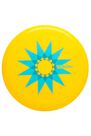 OLAIAN - Disc Volant D90 Star - Jaune, Unique Size OLAIAN - Disc Volant D90 Star - Jaune, Unique Size