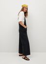 Mango - open grey Long denim dungarees Mango - open grey Long denim dungarees
