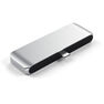 SATECHI - Satechi Hub Type-C Mobile Pro Hub for iPad & Type-C Smartphones/Tablets Silver SATECHI - Satechi Hub Type-C Mobile Pro Hub for iPad & Type-C Smartphones/Tablets Silver