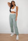 Missguided - Green Sage Missguided Script Tape Loungewear Joggers Missguided - Green Sage Missguided Script Tape Loungewear Joggers