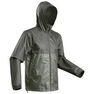 QUECHUA - Medium Men's country walking rain coat - NH100 Raincut Full Zip, Dark Petrol Blue QUECHUA - Medium Men's country walking rain coat - NH100 Raincut Full Zip, Dark Petrol Blue