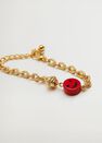 Mango - gold Beaded chain bracelet, Kids Girl Mango - gold Beaded chain bracelet, Kids Girl