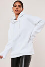 Missguided - White Oversized Basic Hoodie Missguided - White Oversized Basic Hoodie