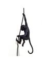 Seletti - Monkey Lamp With Rope Black Outdoor Seletti - Monkey Lamp With Rope Black Outdoor