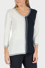 Punt Roma - Two tone sweater Punt Roma - Two tone sweater