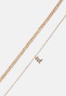 Missguided - Gold Look Gothic Initial Pendant L Necklace, Women Missguided - Gold Look Gothic Initial Pendant L Necklace, Women