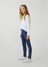 Mango - open blue Cotton-blend jeggings Mango - open blue Cotton-blend jeggings