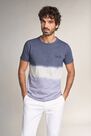 Salsa Jeans - Lilac Gradient T-Shirt In Cotton, Men Salsa Jeans - Lilac Gradient T-Shirt In Cotton, Men