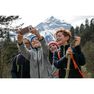 QUECHUA - 8-9Y Kids' 7-15 Years Hiking Fleece MH100, Graphite QUECHUA - 8-9Y Kids' 7-15 Years Hiking Fleece MH100, Graphite