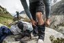 FORCLAZ - Men's mountain trekking zip-off trousers trek100 - dark grey, M FORCLAZ - Men's mountain trekking zip-off trousers trek100 - dark grey, M