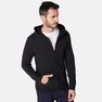 DOMYOS - Hooded gym pilates sweatshirt - mottled grey DOMYOS - Hooded gym pilates sweatshirt - mottled grey