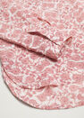 Mango - natural white Printed cotton shirt, Kids Girl Mango - natural white Printed cotton shirt, Kids Girl