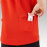 BTWIN - 12-13 Years 300 Kids' Short Sleeve Cycling Jersey, Bright Red BTWIN - 12-13 Years 300 Kids' Short Sleeve Cycling Jersey, Bright Red
