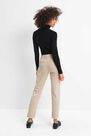Mohito - Jersey Cigarette Trousers - Beige Mohito - Jersey Cigarette Trousers - Beige