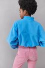 Urban Outfitters - Turquoise Iets Frans'.. Varsity Fleece Track Sweatshirt Urban Outfitters - Turquoise Iets Frans'.. Varsity Fleece Track Sweatshirt