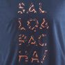 QUECHUA - XXL Techtil 100 Short-Sleeved Hiking T-Shirt - Mottled - Navy Blue QUECHUA - XXL Techtil 100 Short-Sleeved Hiking T-Shirt - Mottled - Navy Blue