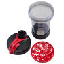 DOMYOS - Shaker 500 ml - black/red DOMYOS - Shaker 500 ml - black/red