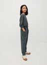 Mango - medium green Knitted long jumpsuit Mango - medium green Knitted long jumpsuit