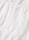 Mango - natural white Draped crop top Mango - natural white Draped crop top