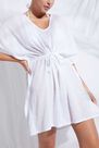 Calzedonia - White Lama Kaftan, Women - One-Size Calzedonia - White Lama Kaftan, Women - One-Size