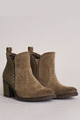 Salsa Jeans - Beige Leather boots with high heel and studs Salsa Jeans - Beige Leather boots with high heel and studs