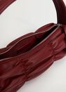 Mango - dark red Pleats baguette bag Mango - dark red Pleats baguette bag