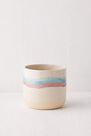 Urban Outfitters - ASSORT Soft Stripe Ceramic Planter Urban Outfitters - ASSORT Soft Stripe Ceramic Planter