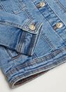 Mango - open blue Pockets denim jacket, Kids Girl Mango - open blue Pockets denim jacket, Kids Girl