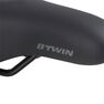 BTWIN - 20" And 24" - 500 City Junior Bike Saddle - Black BTWIN - 20" And 24" - 500 City Junior Bike Saddle - Black