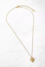 Urban Outfitters - Gold Cherub Heart Pendant Necklace Urban Outfitters - Gold Cherub Heart Pendant Necklace