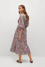 Mango - pink Flowers cotton dress Mango - pink Flowers cotton dress