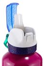QUECHUA - Flask 900 Alum. water bottle | Instant opening with straw - 0.6L - purple QUECHUA - Flask 900 Alum. water bottle | Instant opening with straw - 0.6L - purple
