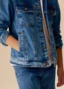 Mango - open blue Denim cotton jacket Mango - open blue Denim cotton jacket