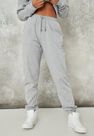 Missguided - Grey Grey Marl Oversized 90S Joggers Missguided - Grey Grey Marl Oversized 90S Joggers