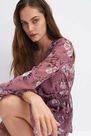 Mohito - Chiffon Floral Dress - Pink Mohito - Chiffon Floral Dress - Pink