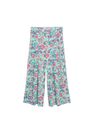 Mango - green Flowy printed trousers, Women Mango - green Flowy printed trousers, Women