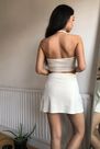 Urban Outfitters - White Fila UO Exclusive Ribbed Velour Halterneck Tennis, Women Urban Outfitters - White Fila UO Exclusive Ribbed Velour Halterneck Tennis, Women