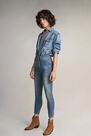 Salsa Jeans - Blue Secret glamour push in capri jeans in rinsed denim Salsa Jeans - Blue Secret glamour push in capri jeans in rinsed denim