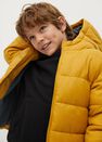 Mango - medium yellow Hood quilted coat Mango - medium yellow Hood quilted coat