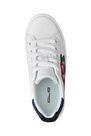 Graceland - White Sneakers | Flower Print Detail, Kids Girl Graceland - White Sneakers | Flower Print Detail, Kids Girl