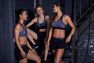 DOMYOS - Extra Small 100 Women's Fitness Cardio Training Sports Bra, Black DOMYOS - Extra Small 100 Women's Fitness Cardio Training Sports Bra, Black
